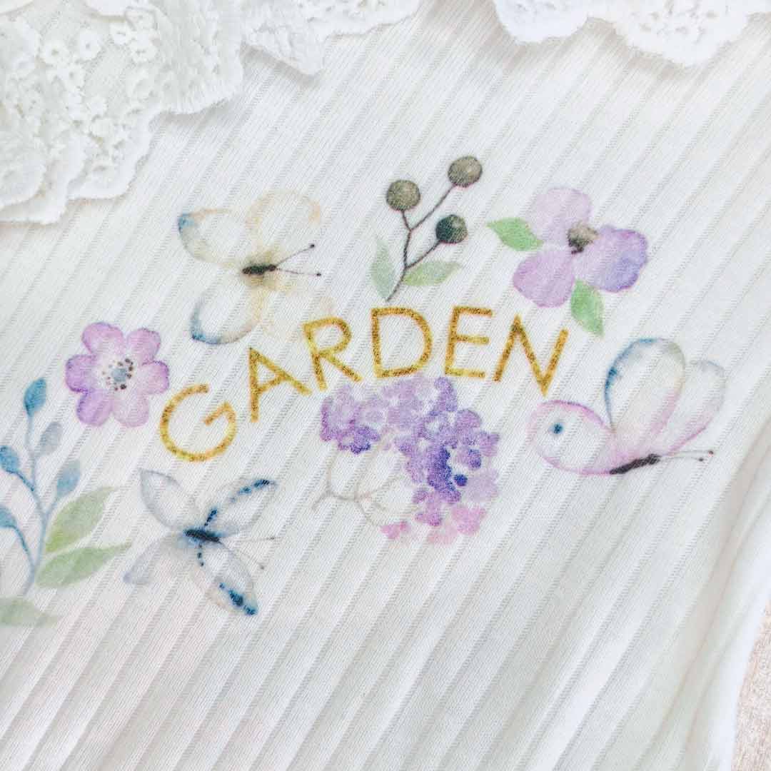 Комплект 2ка Bubbles Garden слип + шапочка Фиолетовый