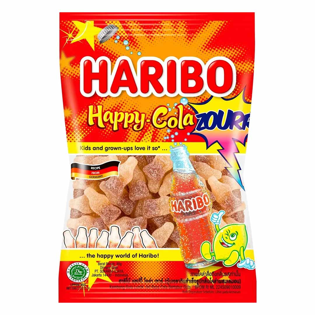 Мармеладки HARIBO Happy-Cola ZOURR