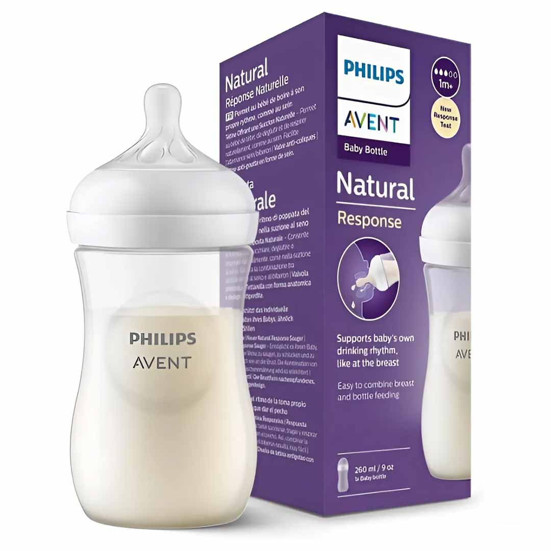 Пластиковая бутылочка Philips Avent Natural Response 260мл. 1+мес. SCY903/01