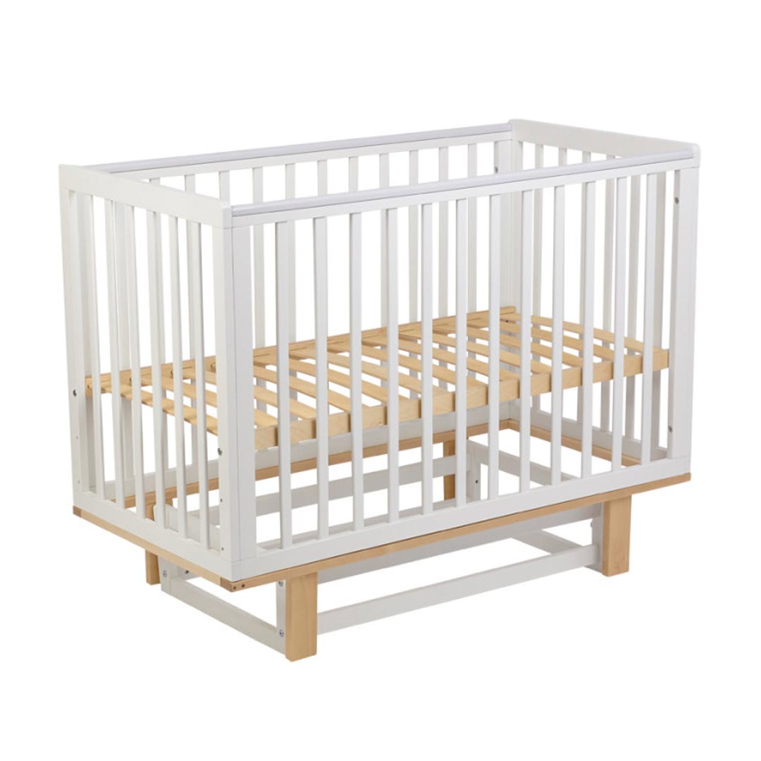 Детская кроватка Polini kids 340C с маятником натурал