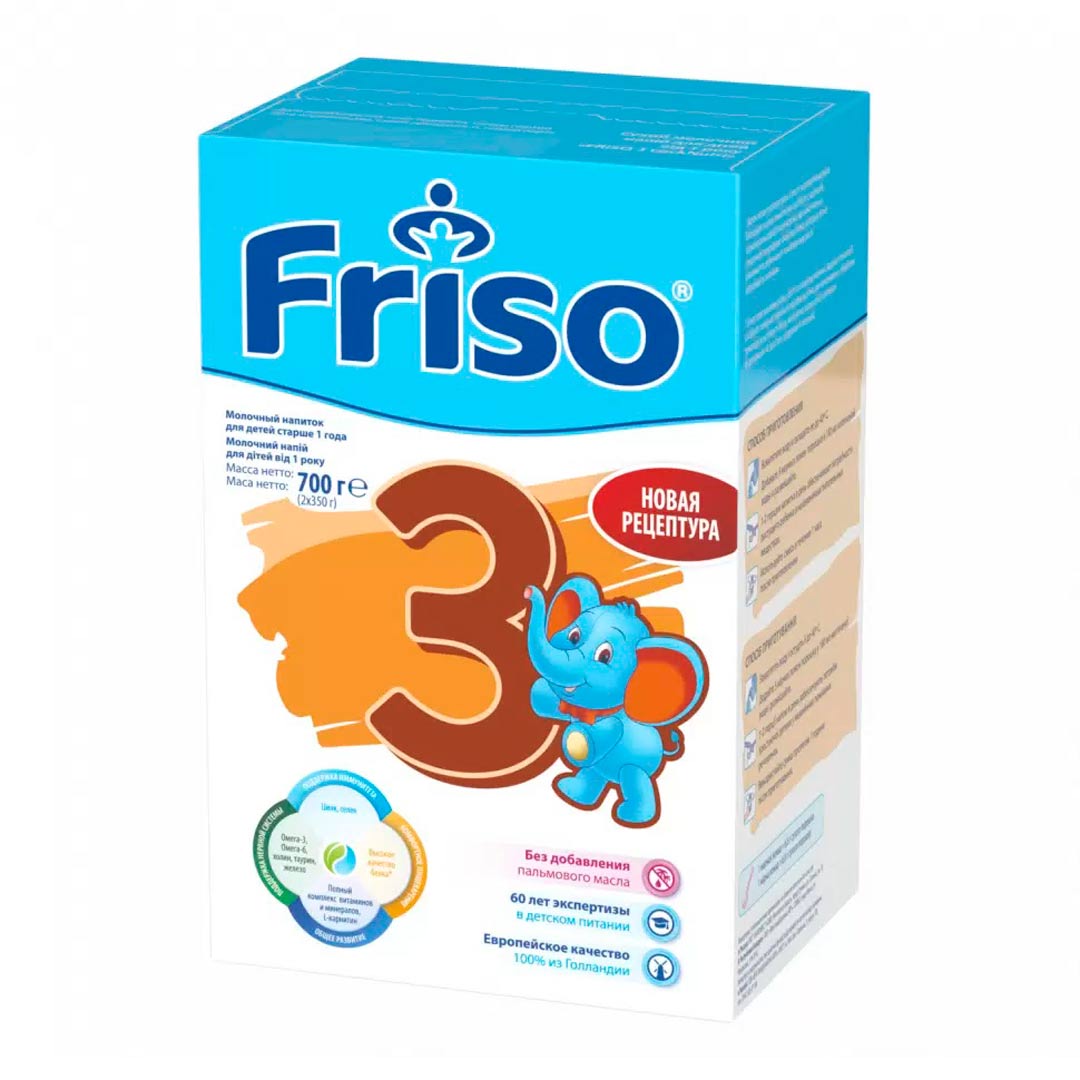 Смесь Friso 3 молочная 700 гр 12-36 мес